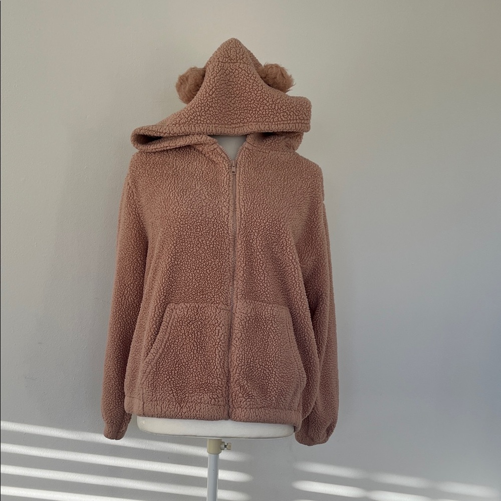 Forever 21 Tan Hooded Jacket